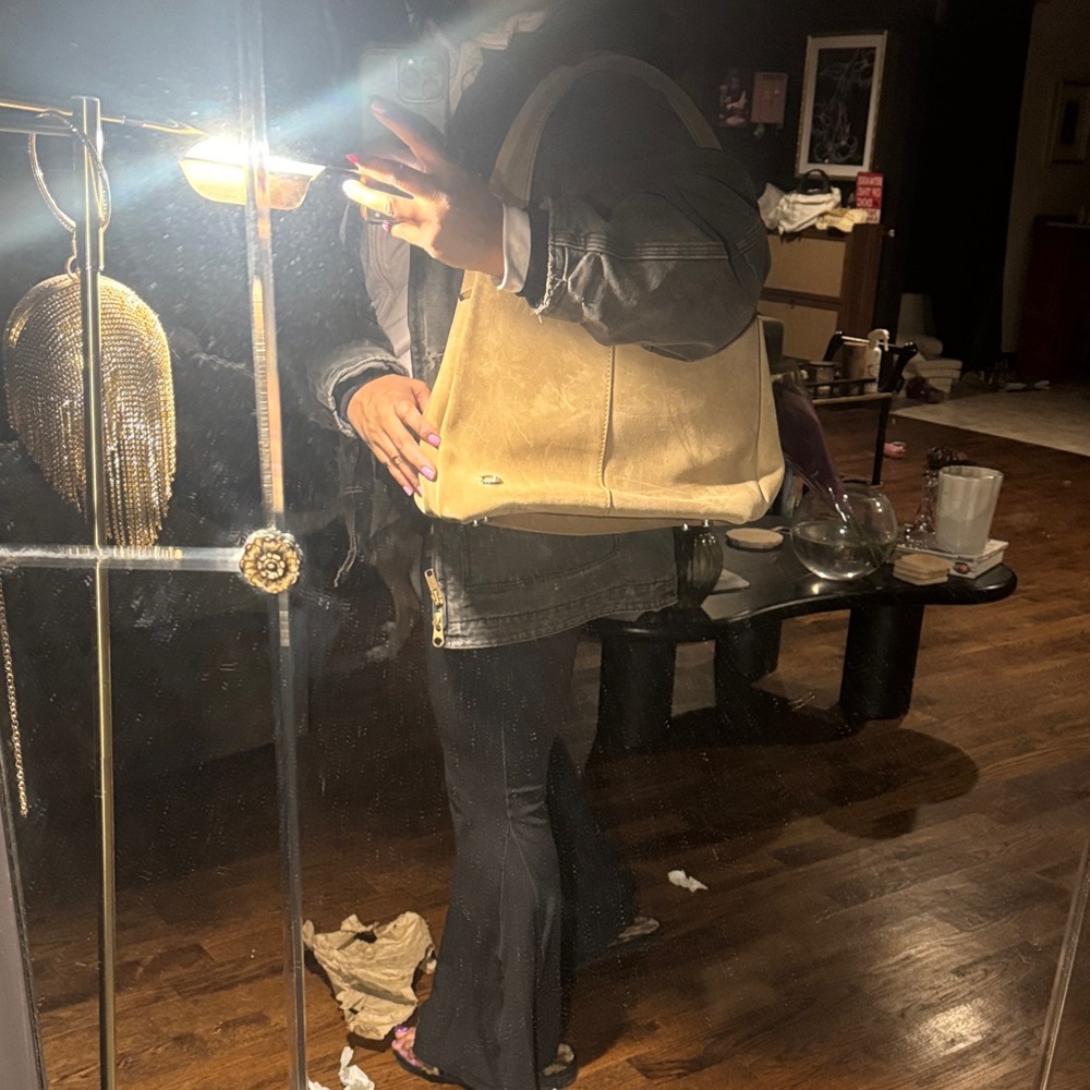 Large Coach Lana Suede Light brown - Picture 7 of 7
